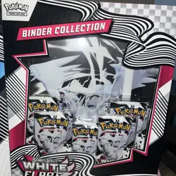 Pokemon Black Bolt and White Flare Binder Collection Bundle Set of 2 In Hand 🔥 - Image 2