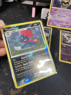 Lot Of Diamond And Pearl Holo Pokemon Cards Weavile Sneasel Dusknoir - Image 16