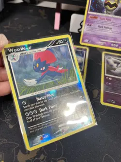 Lot Of Diamond And Pearl Holo Pokemon Cards Weavile Sneasel Dusknoir - Image 3