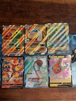 Misc. Pokemon TCG Illustration Rare/Full Art cards Lot of 6 #3 - Image 1