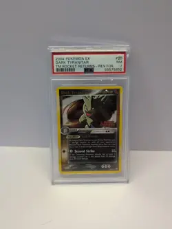 PSA 7 Dark Tyranitar Reverse Holo 20 2004 Pokemon Ex Rocket Returns Card HTF - Image 2