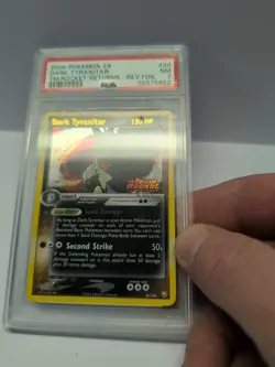 PSA 7 Dark Tyranitar Reverse Holo 20 2004 Pokemon Ex Rocket Returns Card HTF - Image 4