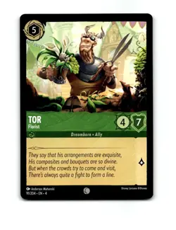 Disney Lorcana Tor Florist Trading Card 91/204 - Image 1