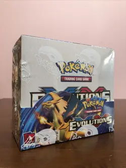 NEW Pokémon XY Evolutions Booster Box Factory Sealed 36 packs - Image 1
