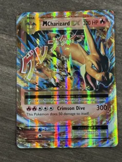 Mega Charizard EX Evolutions 13/108 Holo Ultra Rare Pokemon Card 2016 - Image 4