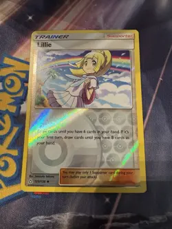 Lillie 125/156 Sm-Ultra Prism Reverse Holo MP/HP Pokemon Card 2018 Uncommon - Image 7