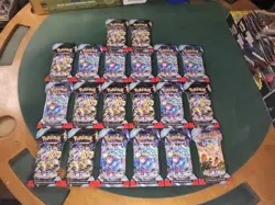 (20) Pokemon TCG Scarlet and Violet Stellar Crown Booster Packs Lot X20 SEALED - Image 1