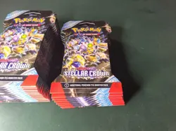 (20) Pokemon TCG Scarlet and Violet Stellar Crown Booster Packs Lot X20 SEALED - Image 16