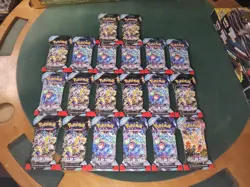(20) Pokemon TCG Scarlet and Violet Stellar Crown Booster Packs Lot X20 SEALED - Image 18