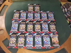 (20) Pokemon TCG Scarlet and Violet Stellar Crown Booster Packs Lot X20 SEALED - Image 2