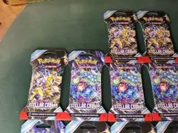 (20) Pokemon TCG Scarlet and Violet Stellar Crown Booster Packs Lot X20 SEALED - Image 6