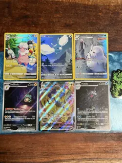 Misc. Pokemon TCG Illustration Rare/Full Art cards Lot of 6 #2 - Image 1
