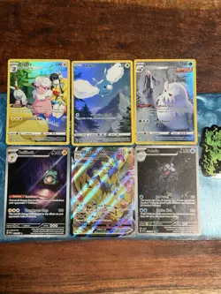 Misc. Pokemon TCG Illustration Rare/Full Art cards Lot of 6 #2 - Image 3