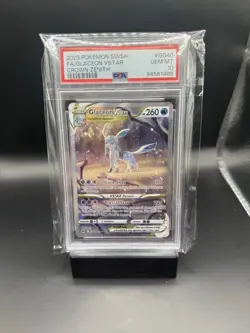 PSA 10 GEM MT Glaceon VSTAR #GG40 Crown Zenith Pokemon Sword & Shield EN 2023 - Image 1