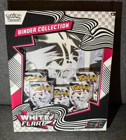 *SEALED* Pokémon TCG White Flare Binder Collection - Image 1