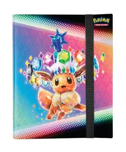 Pokémon Prismatic Evolutions Eevee Binder Collection BINDER ONLY - Image 1