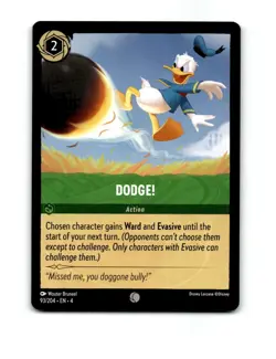 Dodge! 93/204 Ursula's Return Disney Lorcana Trading Card - Image 1