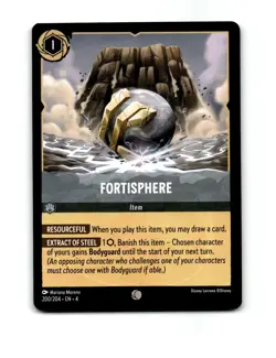 Fortisphere 200/204 Ursula's Return Disney Lorcana Trading Card - Image 1
