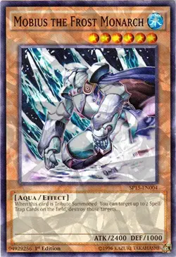 Yugioh! Mobius the Frost Monarch - SP15-EN004 - Shatterfoil - 1st Edition Near M - Image 2
