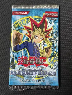 YuGiOh Legend of Blue Eyes White Dragon Booster CIB Authentic 1st Edition - Image 1