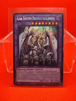 YuGiOh! Alba System Dogmatikalamity *Secret Rare* Monster Mayhem #BLMM-EN011 - Image 7