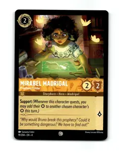 Disney Lorcana Mirabel Madrigal Trading Card 19/204 - Image 1