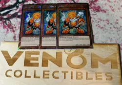 3x (M/NM) - Junk Synchron - RA03-EN199 - Platinum Rare - 1st Edition YuGiOh - Image 2