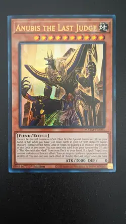 Yu-Gi-Oh Set - Maze Of The Masters -Anubis the Last Judge MZTM-EN003-Ultra Rare - Image 5