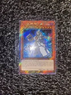 Yugioh Aleister the Invoker Alt Art RA04-EN024 Platinum Secret Rare 1st Ed NM - Image 1