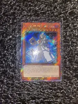 Yugioh Aleister the Invoker Alt Art RA04-EN024 Platinum Secret Rare 1st Ed NM - Image 2