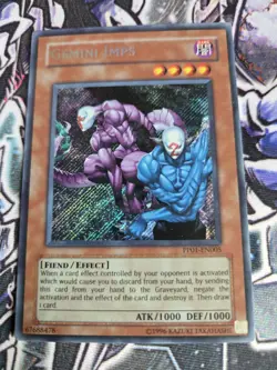 Gemini Imps PP01-EN005 Secret Rare Unlimited Edition NM Yugioh Free Shipping - Image 1