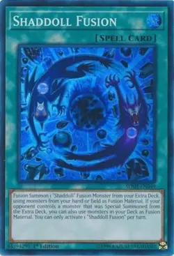 Yugioh! LP Shaddoll Fusion - SDSH-EN049 - Super Rare - 1st Edition Lightly Playe - Image 1