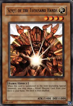 Senju of the Ten Thousand Hands Unl Rare MRL-E080  Yu-Gi-Oh! - Image 3
