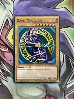 YGLD-ENA03 Dark Magician Common 1st Edition NM Yugioh Card - Image 1
