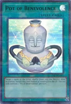 Yugioh! Pot of Benevolence - TBC1-EN004 - Ultra Rare - Unlimited Edition Near Mi - Image 2