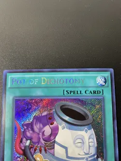 Yugioh! Pot of Dichotomy MP14-EN172 Secret Rare 1st Edition Near Mint - Image 3