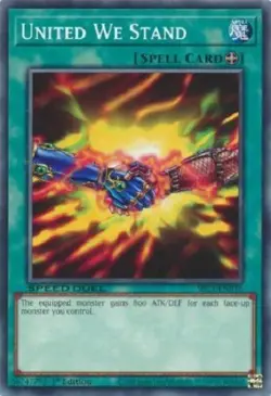 Yugioh Mage Power & United We Stand Spell Cards Set - 1st Edition NM - Free Holo - Image 4