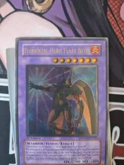 Yugioh. Elemental Hero Flare Neos - POTD-EN032 - Ultimate Rare 1st Edition NM - Image 18