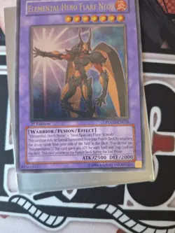 Yugioh. Elemental Hero Flare Neos - POTD-EN032 - Ultimate Rare 1st Edition NM - Image 19