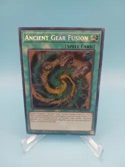 Yu-Gi-Oh! Ancient Gear Fusion NM LDS1-EN090 Legendary Duelists: Season 1 - Image 3