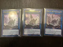 Yu-Gi-Oh! TCG Rock of The Vanquisher Ultimate Rare x3 - Image 2