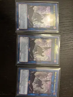 Yu-Gi-Oh! TCG Rock of The Vanquisher Ultimate Rare x3 - Image 3