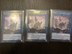 Yu-Gi-Oh! TCG Rock of The Vanquisher Ultimate Rare x3 - Image 4