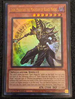 YU-GI-OH! Dark Magician The Magician Of Black Magic INFO-EN006 Ultra Rare - Image 1