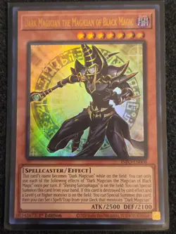 YU-GI-OH! Dark Magician The Magician Of Black Magic INFO-EN006 Ultra Rare - Image 2