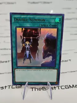 ( DOUBLE SUMMON ) - Ultra Rare - LCKC-EN091 - 1st Edition - NM - Yu-Gi-Oh - Image 1