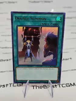 ( DOUBLE SUMMON ) - Ultra Rare - LCKC-EN091 - 1st Edition - NM - Yu-Gi-Oh - Image 2