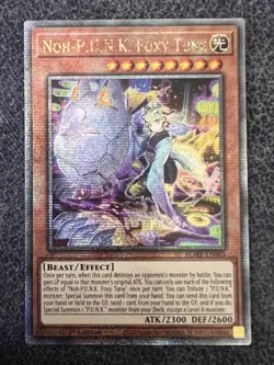 Noh-P.U.N.K. Foxy Tune (Quarter Century Secret Rare) BLMR-EN063 Battles of Legend: Monstrous Revenge 1st Edition - Image 2