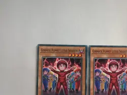Yugioh! 3x Gimmick Puppet Little Soldiers INFO-EN007 Common 1st Ed NM - Image 2