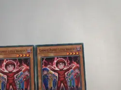 Yugioh! 3x Gimmick Puppet Little Soldiers INFO-EN007 Common 1st Ed NM - Image 3